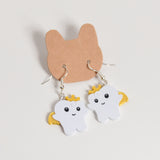 Toothy Dangly Earrings