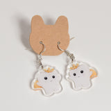 Toothy Dangly Earrings