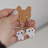 Toothy Dangly Earrings