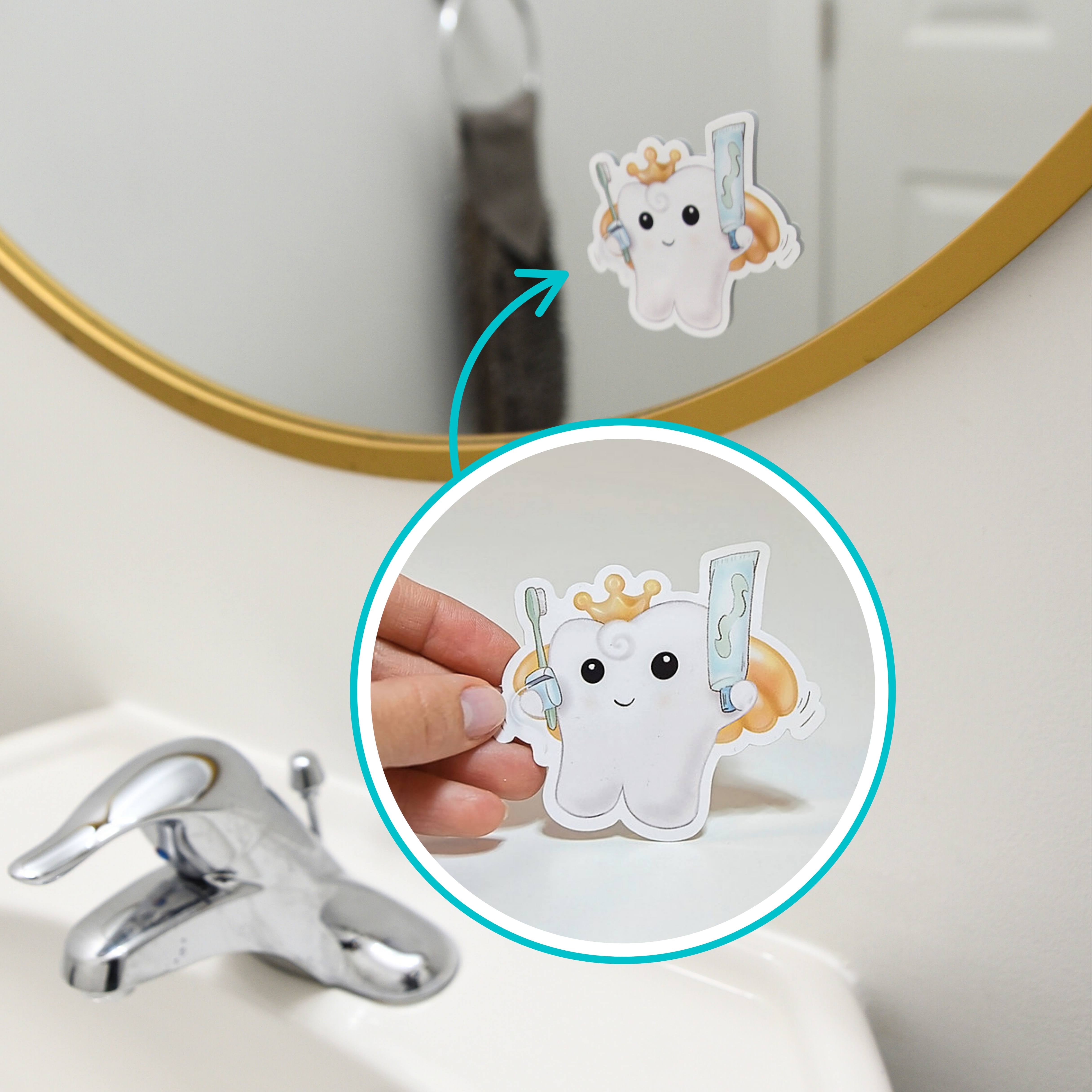 Accountability Mirror Sticker